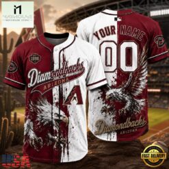 Arizona Diamondbacks 2026 MLB Eagle America Personalized Baseball Jersey , MLB Sports Baseball Jersey Arizona Diamondbacks 2026 Mlb Eagle America Personalized Baseball Jersey