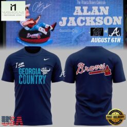Atlanta Braves Alan Jackson Celebration Night 2026 Limited Edition 3D Shirt , Music Fans 3D T Shirt Atlanta Braves Alan Jackson Celebration Night 2026 Limited Edition 3D Shirt
