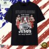 Atlanta Dream In My Veins Jesus In My Heart Signatures WNBA T Shirt , Stylish 2D Graphic Shirt Atlanta Dream IN MY Veins Jesus IN MY Heart Signatures Wnba T Shirt