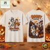Bluey Family Halloween Too Cute to Spook, Booey Carnival 3D Shirt , Popular 3D Music Tee Bluey Family Halloween Too Cute TO Spook Booey Carnival 3D Shirt