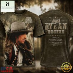 Bob Dylan Desire Album Cover 3D Shirt , Popular 3D Music Tee Bob Dylan Desire Album Cover 3D Shirt