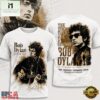 Bob Dylan Merch The Times They Are A Changin White 3D Shirt, Popular 3D Music Tee Bob Dylan Merch The Times They Are A Changin White 3D Shirt