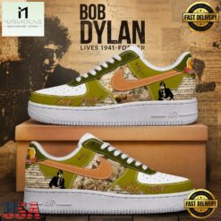 Bob Dylan Old Music Limited Edition Air Force 1 Shoes Running Sneakers Shoes