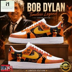 Bob Dylan Rough And Rowdy Ways Air Force 1 Shoes Running Sneakers Shoes