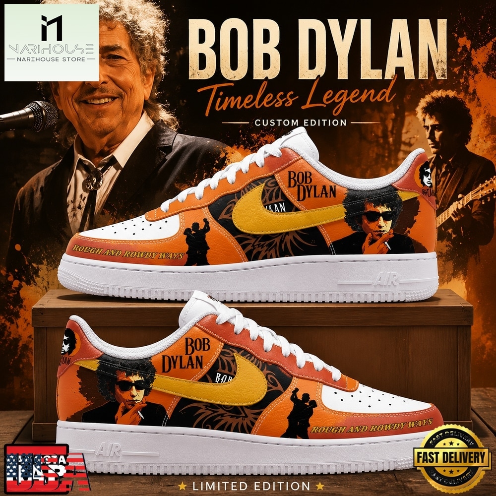 Bob Dylan Rough And Rowdy Ways Air Force 1 Shoes Running Sneakers Shoes Bob Dylan Rough And Rowdy Ways Air Force 1 Shoes Running Sneakers Shoes