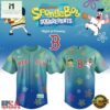 Boston Red Sox x SpongeBob SquarePants Night at Fenway 2026 Baseball Jersey, Concert Baseball Jersey Boston Red Sox X Spongebob Squarepants Night AT Fenway 2026 Baseball Jersey