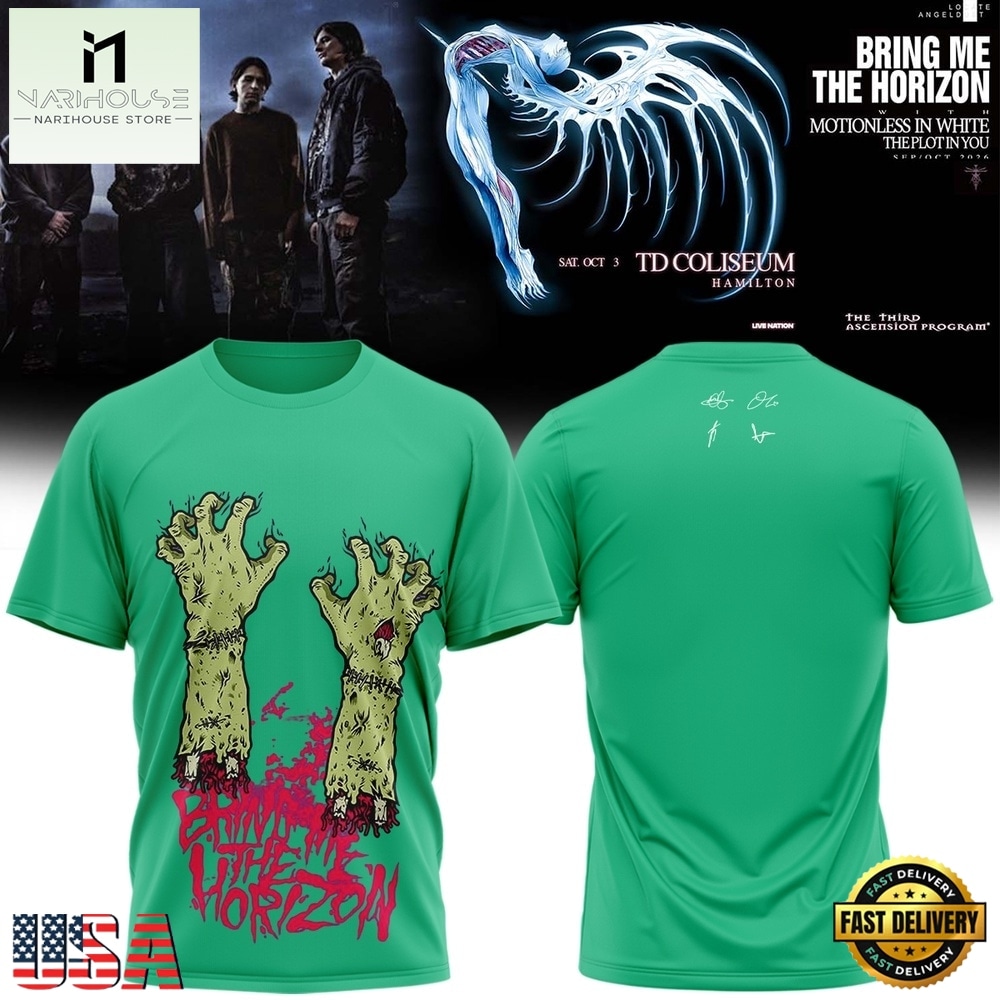 Bring Me the Horizon Music Signature 2026 3D Shirt, Popular 3D Music Tee Bring Me the Horizon Music Signature 2026 3D Shirt, Popular 3D Music Tee
