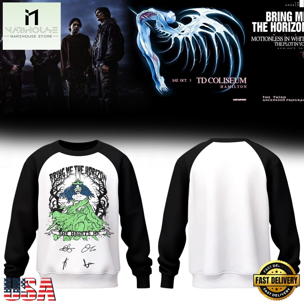 Bring Me the Horizon Music Signature 2026 Sweatshirt, Popular 3D Music Tee Bring Me the Horizon Music Signature 2026 Sweatshirt, Popular 3D Music Tee