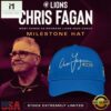 Brisbane Lions Chris Fagan Milestone Signature 2026 Blue Cap , Trending Cap Style Brisbane Lions Chris Fagan Milestone Signature 2026 Blue Cap