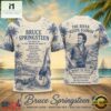 Bruce Springsteen Born to Run Illustrated Beach Scene 2026 Vintage 3D Shirt , Popular 3D Music Tee Bruce Springsteen Born TO Run Illustrated Beach Scene 2026 Vintage 3D Shirt