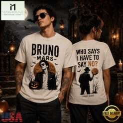 Bruno Mars x Jack O’Lantern Halloween 3D Shirt, Popular 3D Music Tee Bruno Mars X Jack O Lantern Halloween 3D Shirt