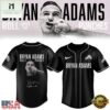 Bryan Adams Roll With The Punches Tour 2026 2027 Signed Graphic Baseball Jersey, Concert Baseball Jersey Bryan Adams Roll With The Punches Tour 2026 2027 Signed Graphic Baseball Jersey