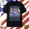 Buffalo Bills 66th Anniversary 1960 2026 Signatures Football T Shirt , Stylish 2D Graphic Shirt Buffalo Bills 66th Anniversary 1960 2026 Signatures Football T Shirt