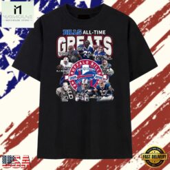 Buffalo Bills All Time Greats 1959 2026 Signatures Legends T Shirt, Stylish 2D Graphic Shirt Buffalo Bills All Time Greats 1959 2026 Signatures Legends T Shirt