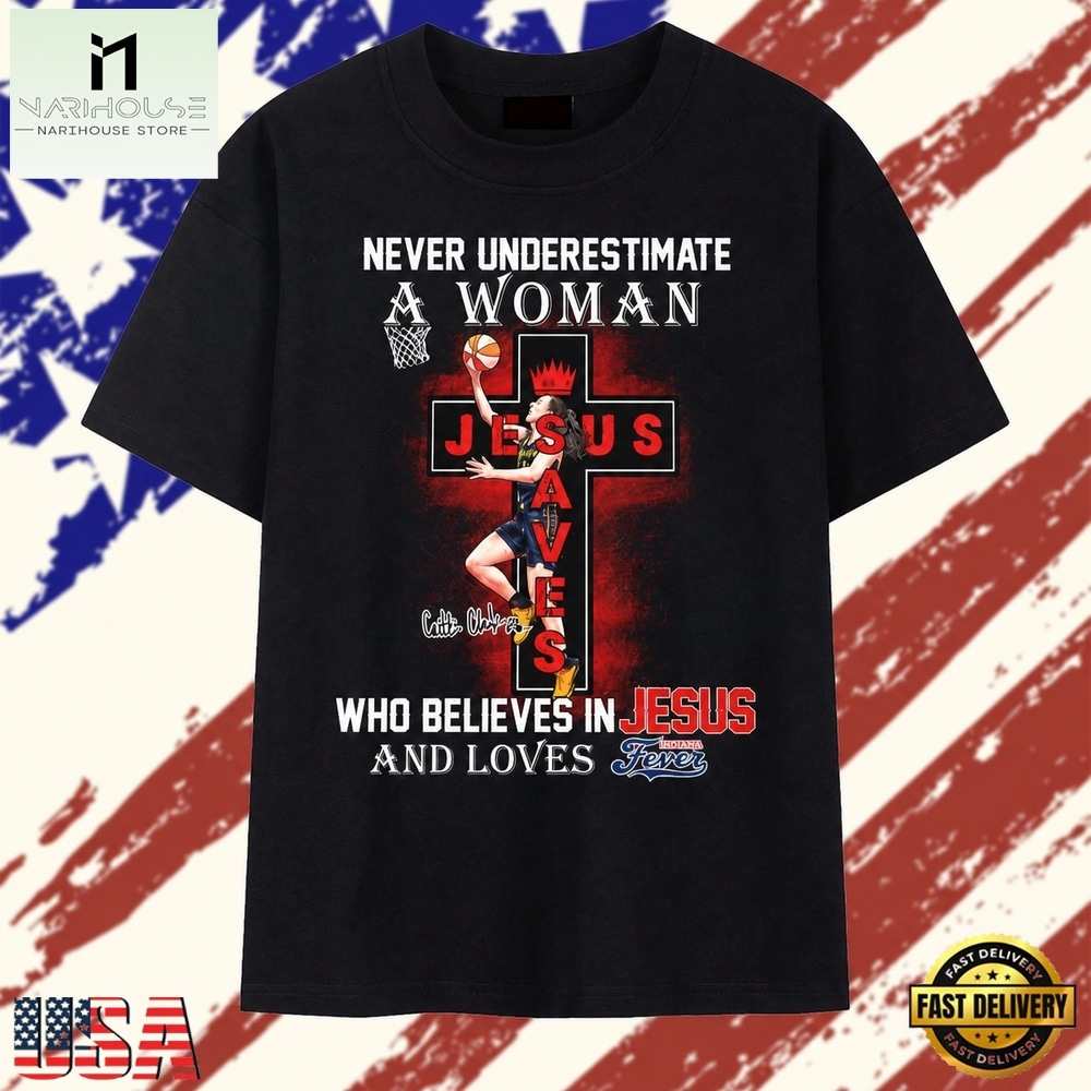 Caitlin Clark Jesus Saves Indiana Fever Faith Basketball Graphic T Shirt , Stylish 2D Graphic Shirt Caitlin Clark Jesus Saves Indiana Fever Faith Basketball Graphic T Shirt , Stylish 2D Graphic Shirt