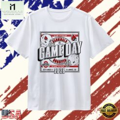 Cardinals vs Buckeyes Game Day September 5 2026 Ohio State T Shirt , Stylish 2D Graphic Shirt Cardinals VS Buckeyes Game Day September 5 2026 Ohio State T Shirt