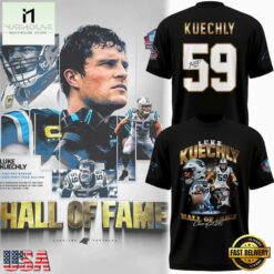 Carolina Panthers Luke Kuechly Hall of Fame Class of 2026 Collage T Shirt , Music Fans 3D T Shirt Carolina Panthers Luke Kuechly Hall OF Fame Class OF 2026 Collage T Shirt