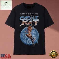 Castle Rat Summon The Beasts Tour 2025 Heavy Metal Graphic T Shirt , Music Fan 2D Shirt Castle Rat Summon The Beasts Tour 2025 Heavy Metal Graphic T Shirt