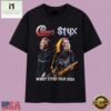 Chicago and Styx The Windy Cities Tour 2026 Vintage Rock Concert T Shirt, Music Fan 2D Shirt Chicago And Styx The Windy Cities Tour 2026 Vintage Rock Concert T Shirt