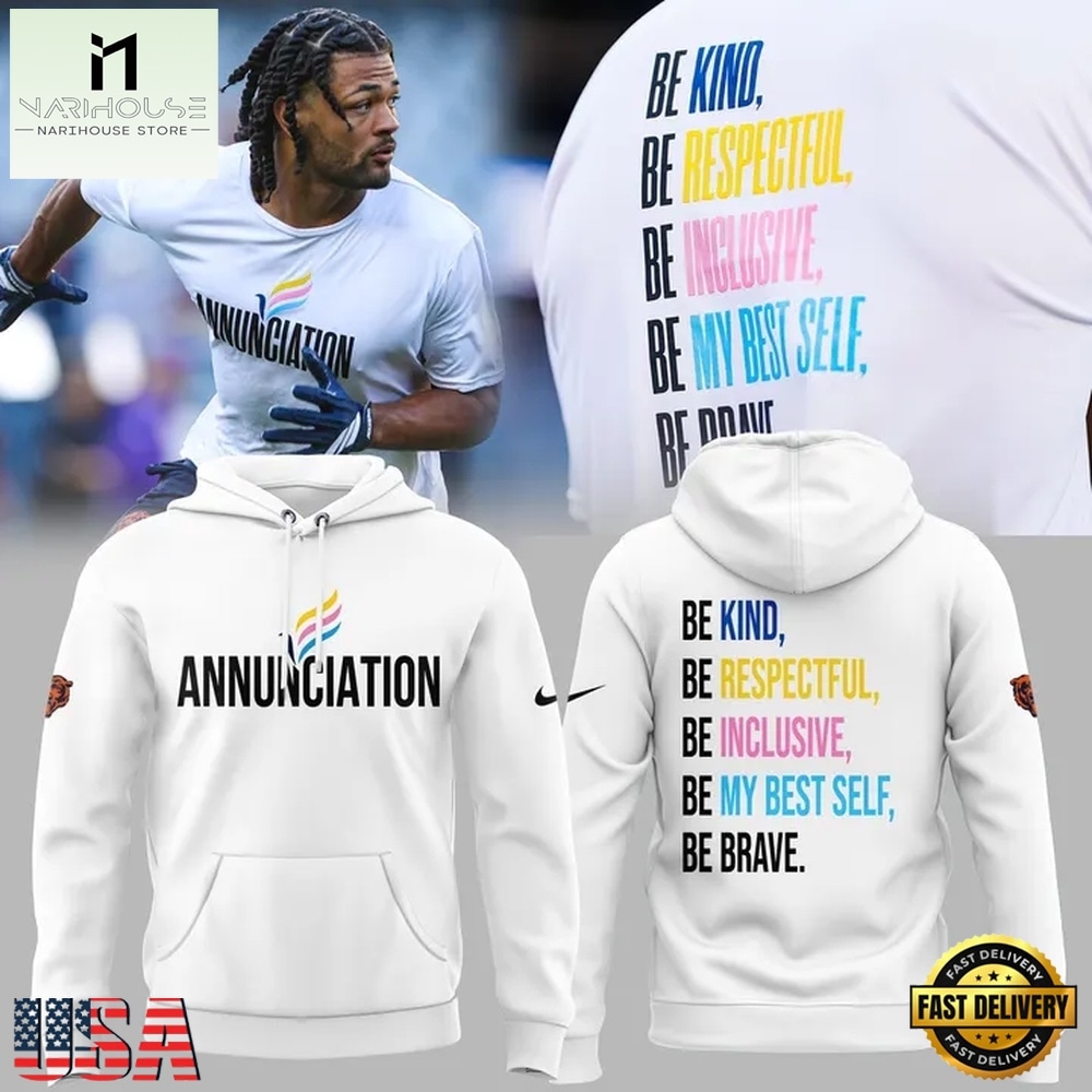 Chicago Bears Annunciation 2026 Hoodie, Hot 3D Shirt Trend Chicago Bears Annunciation 2026 Hoodie, Hot 3D Shirt Trend
