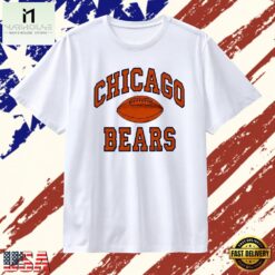 Chicago Bears football team logo NFL T Shirt, Stylish 2D Graphic Shirt Chicago Bears Football Team Logo Nfl T Shirt