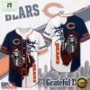 Chicago Bears NFL Game Day Grateful Dead Baseball Jersey Shirt, NFL Game Day Jersey Chicago Bears Nfl Game Day Grateful Dead Baseball Jersey Shirt