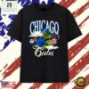 Chicago Cubs National League Floral Rose T Shirt, Stylish 2D Graphic Shirt Chicago Cubs National League Floral Rose T Shirt