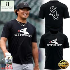 Chicago White Sox Strokin Limited Edition T Shirt , Popular 3D Music Tee Chicago White Sox Strokin Limited Edition T Shirt