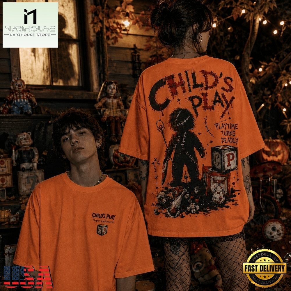 Child’s Play Playtime Turns Deadly Halloween New Design 3D Shirt , Trending New Design Shirt Child’s Play Playtime Turns Deadly Halloween New Design 3D Shirt , Trending New Design Shirt