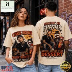 Chris Brown Pringles Trick Or Treat Groove Halloween 3D Shirt, Popular 3D Music Tee Chris Brown Pringles Trick OR Treat Groove Halloween 3D Shirt