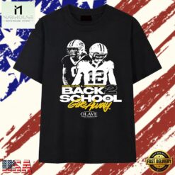 Chris Olave and Jordyn Tyson Back 2 School Give Away T Shirt , Stylish 2D Graphic Shirt Chris Olave And Jordyn Tyson Back 2 School Give Away T Shirt