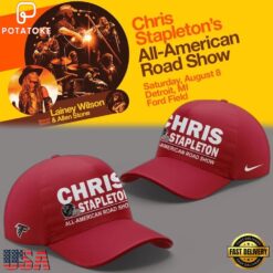 Chris Stapleton x Atlanta Falcons All American Road Show 2026 Red Cap