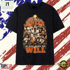 Cleveland Browns Faith Bends Our Knees Legends Signatures Football T Shirt, Stylish 2D Graphic Shirt Cleveland Browns Faith Bends Our Knees Legends Signatures Football T Shirt