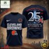 Cleveland Browns NFL Honoring 25 Years Remembering September 11 T Shirt, NFL Sporty Shirt Cleveland Browns Nfl Honoring 25 Years Remembering September 11 T Shirt