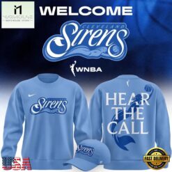 Cleveland Sirens 2028 WNBA Hear The Call Sweatshirt , Trending New Design Shirt Cleveland Sirens 2028 Wnba Hear The Call Sweatshirt
