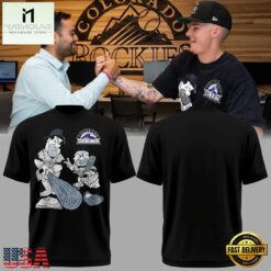 Colorado Rockies x The Flintstones 2026 T Shirt , Music Fans 3D T Shirt Colorado Rockies X The Flintstones 2026 T Shirt