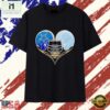 Dallas Cowboys and North Carolina Tar Heels heart to head helmet football T Shirt , Stylish 2D Graphic Shirt Dallas Cowboys And North Carolina Tar Heels Heart TO Head Helmet Football T Shirt