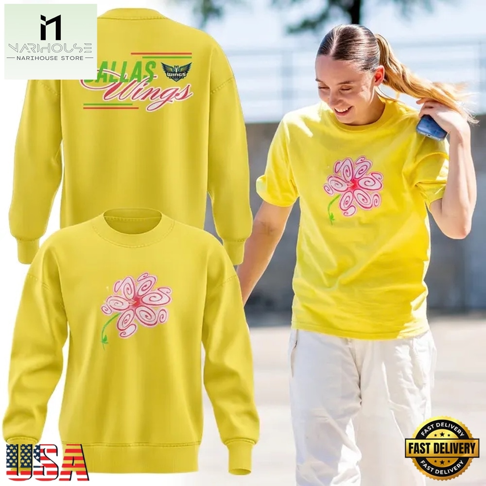 Dallas Wings S Flower 2026 Limited Edition Sweatshirt , Hot 3D Shirt Trend Dallas Wings S Flower 2026 Limited Edition Sweatshirt , Hot 3D Shirt Trend