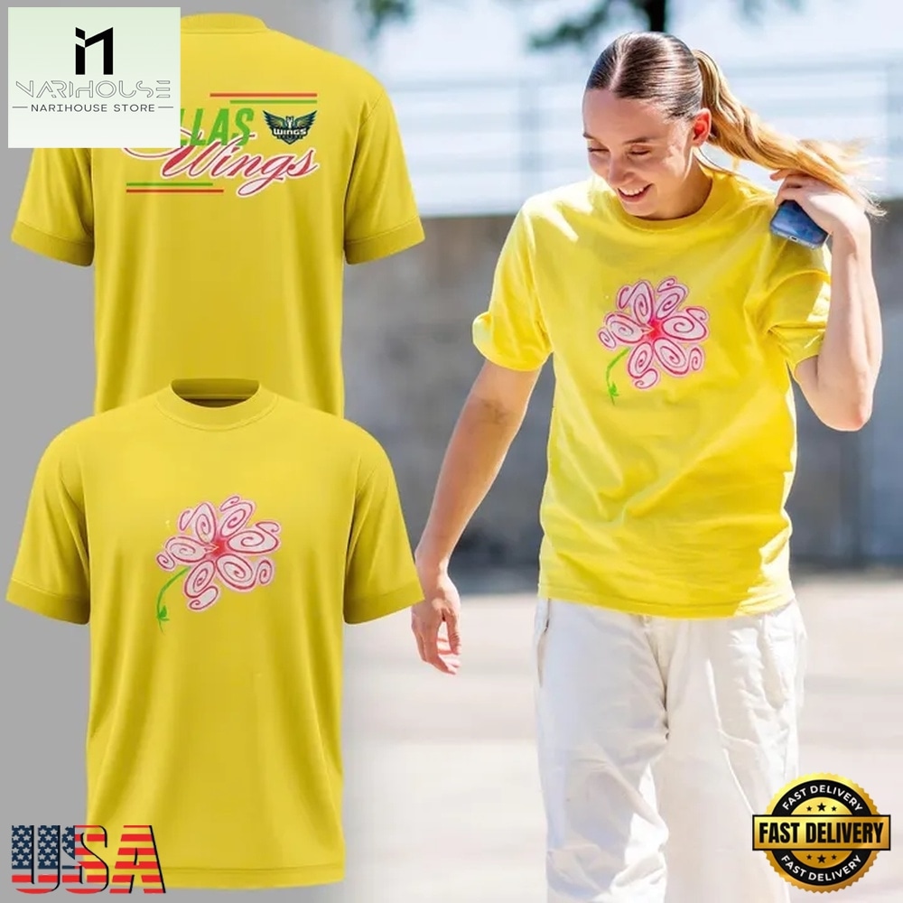 Dallas Wings S Flower 2026 Limited Edition T Shirt , Trending New Design Shirt Dallas Wings S Flower 2026 Limited Edition T Shirt , Trending New Design Shirt