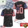 Denver Broncos NFL American Pride Custom Baseball Jersey Shirt , NFL Game Day Jersey Denver Broncos Nfl American Pride Custom Baseball Jersey Shirt