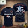 Denver Broncos NFL Honoring 25 Years Remembering September 11 T Shirt, NFL Sporty Shirt Denver Broncos Nfl Honoring 25 Years Remembering September 11 T Shirt
