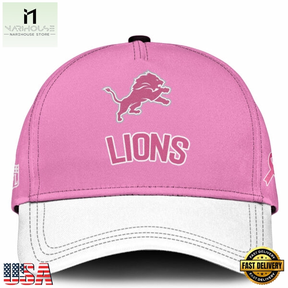 Detroit Lions 2026 x Breast Health Awareness Night Limited Edition Cap, Trending Cap Style Detroit Lions 2026 x Breast Health Awareness Night Limited Edition Cap, Trending Cap Style