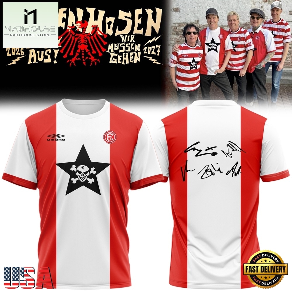 Die Toten Hosen Trink Aus Wir Müssen Gehen Tour 2026 27 3D Shirt , Popular 3D Music Tee Die Toten Hosen Trink Aus Wir Müssen Gehen Tour 2026 27 3D Shirt , Popular 3D Music Tee