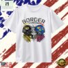 Distressed border showdown Mizzou Tigers vs Kansas Jayhawks Sept 14 2024 T Shirt, Stylish 2D Graphic Shirt Distressed Border Showdown Mizzou Tigers VS Kansas Jayhawks Sept 14 2024 T Shirt