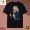 Dolly Parton Attitude Middle Finger Denim Vintage Graphic T Shirt, Music Fan 2D Shirt Dolly Parton Attitude Middle Finger Denim Vintage Graphic T Shirt