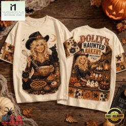 Dolly Parton, Dolly's Haunted Bakery 3D Shirt, Popular 3D Music Tee Dolly Parton Dolly S Haunted Bakery 3D Shirt
