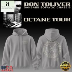 Don Toliver Octane Tour Signature 2026 Limited Edition Hoodie, Popular 3D Music Tee Don Toliver Octane Tour Signature 2026 Limited Edition Hoodie