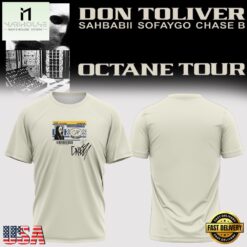 Don Toliver Octane Tour Signature 2026 T Shirt, Popular 3D Music Tee Don Toliver Octane Tour Signature 2026 T Shirt