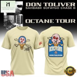 Don Toliver Octane Tour Signed 2026 New Design T Shirt, Popular 3D Music Tee Don Toliver Octane Tour Signed 2026 New Design T Shirt