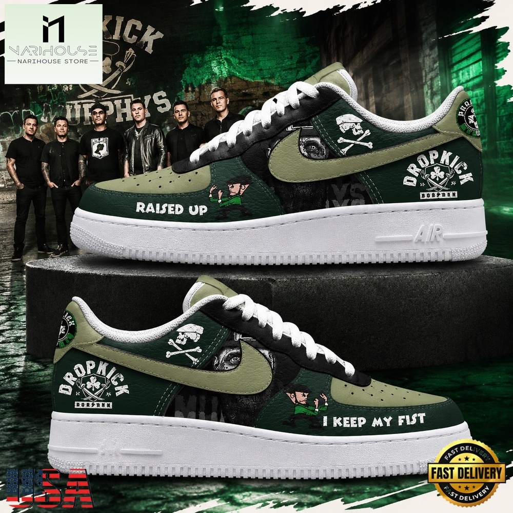 Dropkick Murphys I Keel My Fist Raised Air Force 1 Shoes , Music Artist AF1 Shoes Dropkick Murphys I Keel My Fist Raised Air Force 1 Shoes , Music Artist AF1 Shoes